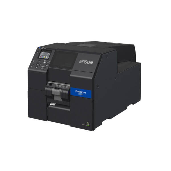 Epson colorworks cw-c6000pe, avskalare, disp. , usb, ethernet, svart - bild 1