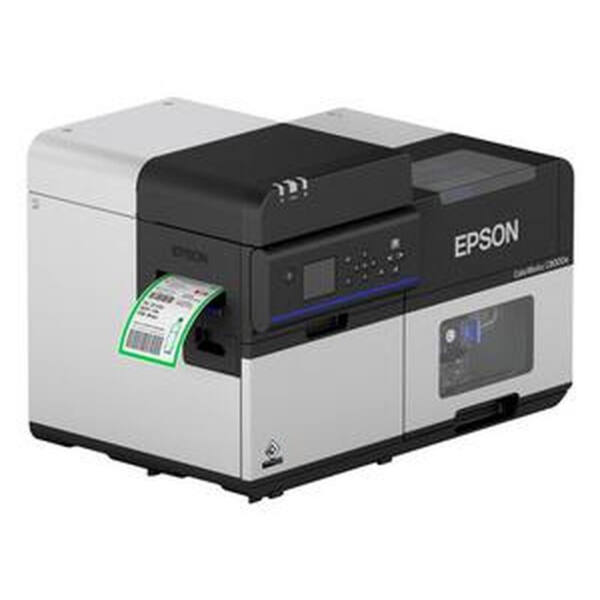Epson colorworks c8000e, skærer, disp. , usb, ethernet, kit (usb), sort, grå - billede 8