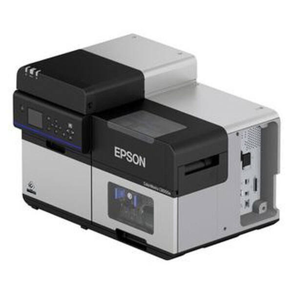 Epson colorworks c8000e, skærer, disp. , usb, ethernet, kit (usb), sort, grå - billede 6