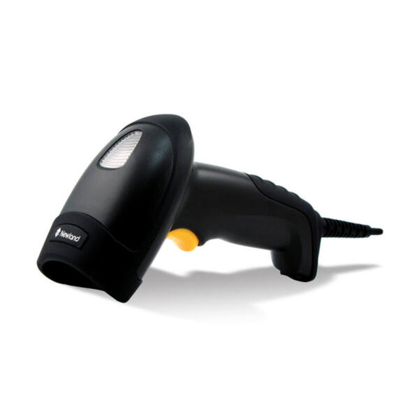 Newland hr15 wahoo-serie, 1d, usb, rs232, kit (usb, spiralkabel), sort Newland hr15 wahoo-serie, 1d, usb, rs232, kit (usb, spiralkabel), sort - billede 1