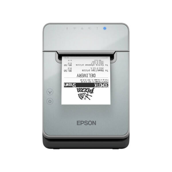 Epson tm-l100, 8 dots/mm (203 dpi), cutter, linerless, usb, lightning, bt, ethernet, black Epson tm-l100, 8 dots/mm (203 dpi), cutter, linerless, usb, lightning, bt, ethernet, black - image 1