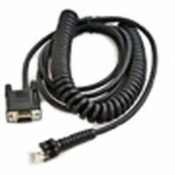Datalogic rs-232-kabel, cbx800, gewendelt – bild 1