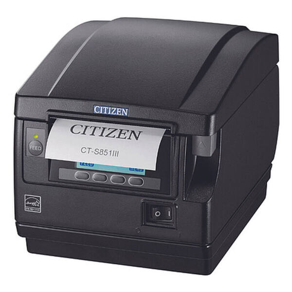 Citizen ct-s851iii-skrivare, usb + tillvalsplats, 58–83 mm, svart Citizen ct-s851iii-skrivare, usb + tillvalsplats, 58–83 mm, svart - bild 6