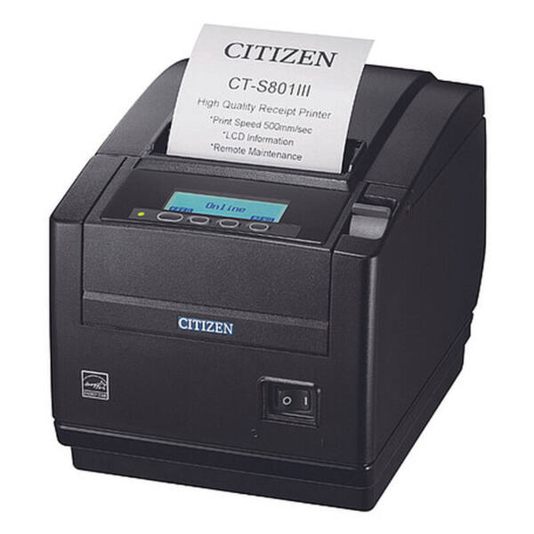 Citizen ct-s801iii, 8 dots/mm (203 dpi), cutter, usb, black Citizen ct-s801iii, 8 dots/mm (203 dpi), cutter, usb, black - image 2