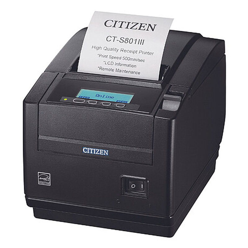 Citizen ct-s801iii, 8 dots/mm (203 dpi), cutter, usb, black D81bddeffe8b35311ba93b439da16c65