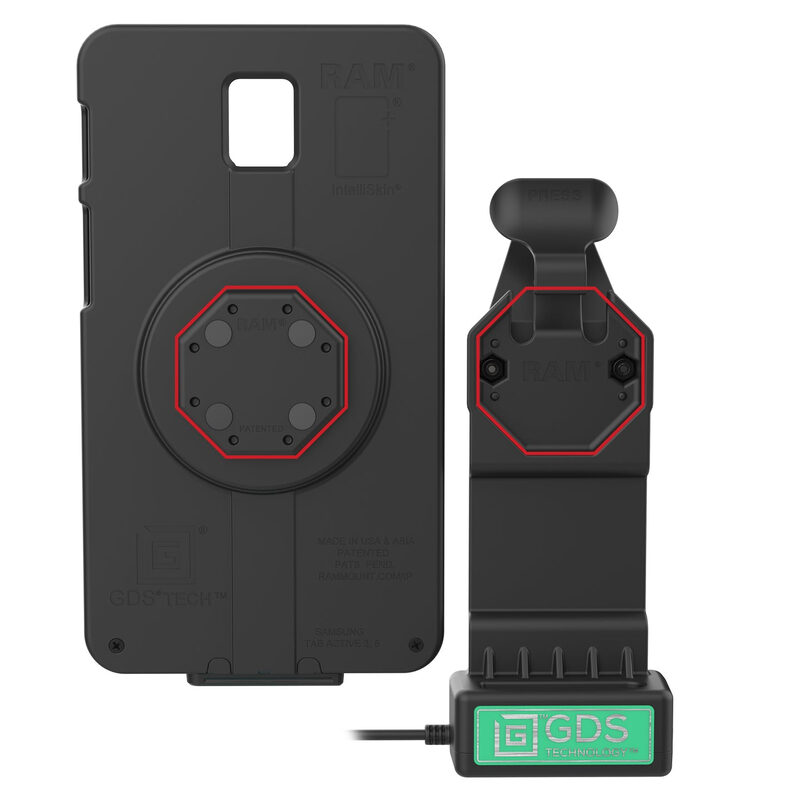 Ram mounts gds uni-conn charging dock - 2-hole amps pattern - usb-c connector - screw set Eb797951fa03b9e612077572525c07c5