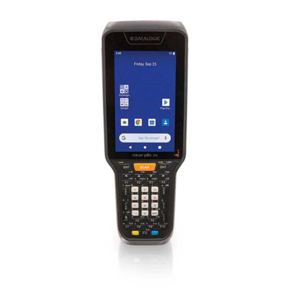 Datalogic skorpio x5, kontaktløs, 2d, mr, usb-c, bt, wi-fi, numerisk, pistolgreb, gms, eksternt bat. , sort, android - billede 1