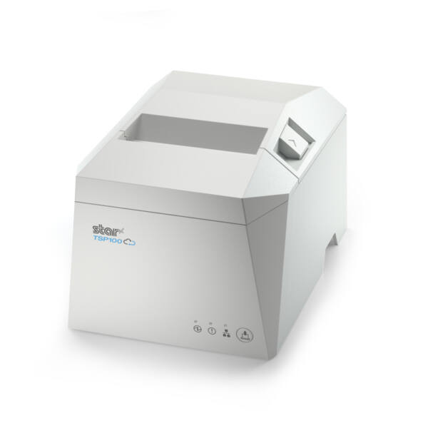 Star tsp100iv, 8 punkter/mm (203 dpi), skærer, usb, ethernet, kit (usb), hvid - billede 2