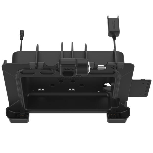 Ram mounts formtilpasset holder (med nøglelås) til zebra et80/85 - billede 3