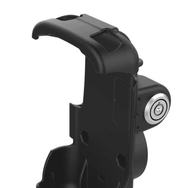 Ram mounts formtilpasset holder (med nøglelås) til zebra tc53/58 - billede 3