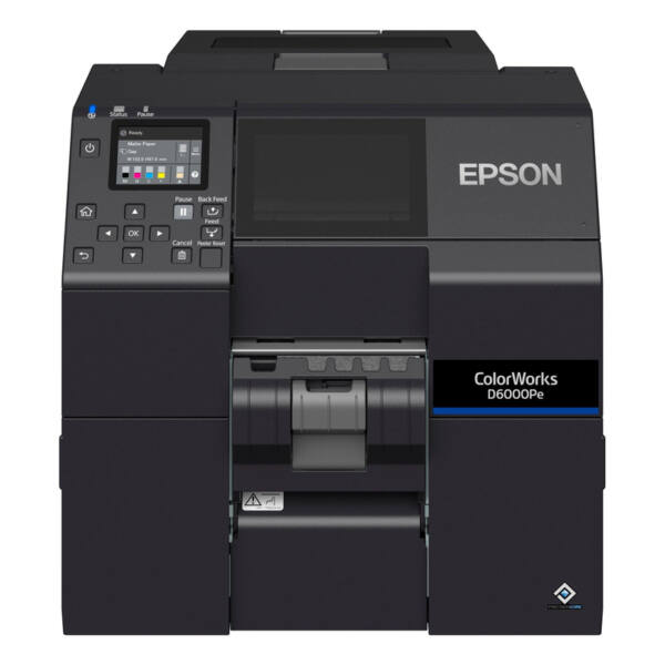 Colorworks d6000 farvestofblæk, afskaller, disp. , usb, ethernet, sort - billede 1