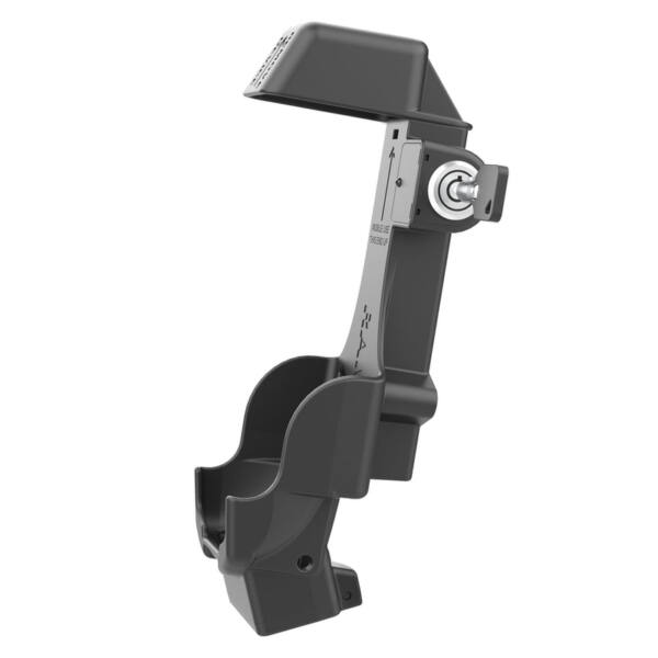Ram mounts formtilpasset holder (med nøglelås) til zebra tc8300 - billede 2