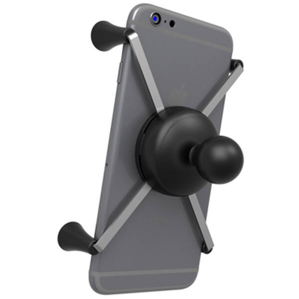 Ram mounts x-grip holder til smartphones – op til 114,3 mm bredde – med b-kugle (1") - billede 3