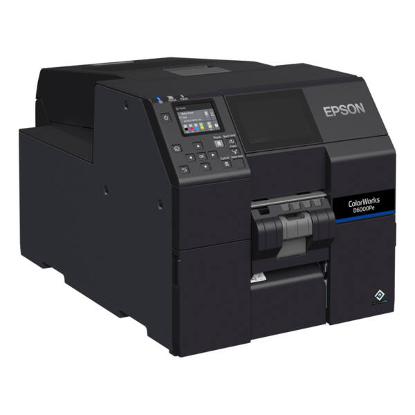 Colorworks d6000 farvestofblæk, afskaller, disp. , usb, ethernet, sort - billede 4