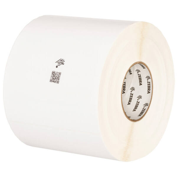 Etiketter, zebra, syntetisk, polypro 3000t gloss, b: 101,6 mm, h: 152,4 mm, d: 200 mm, c: 76 mm - billede 1