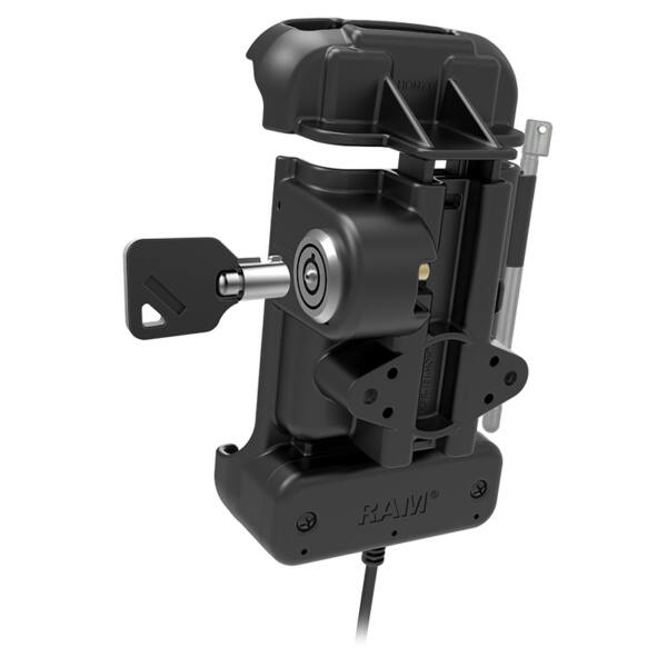 Ram mounts formtilpasset holder (med nøglelås) til honeywell ct60/xp - billede 2