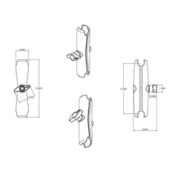 Ram mounts anslutningsarm - bild 2