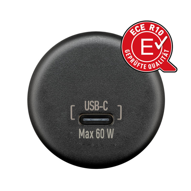 560022 Usb-c panelmonterad laddare med lösa ledningar - power delivery, max. 60 w, kabellängd 200 mm