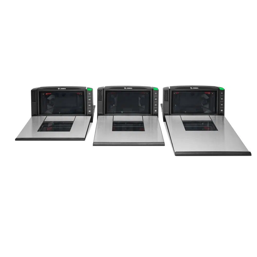 Zebra Bioptisk Skanner, MEDELSTOR Vågklar, Safirglas