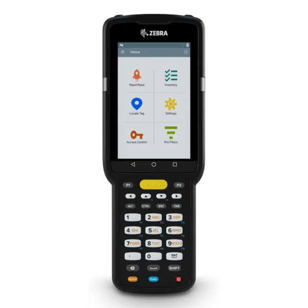 Zebra mc3390xr, 2d, mr, se4750, usb, bt, wi-fi, num. , pistolgrepp, rfid, ist, ptt, gms, android - bild 1