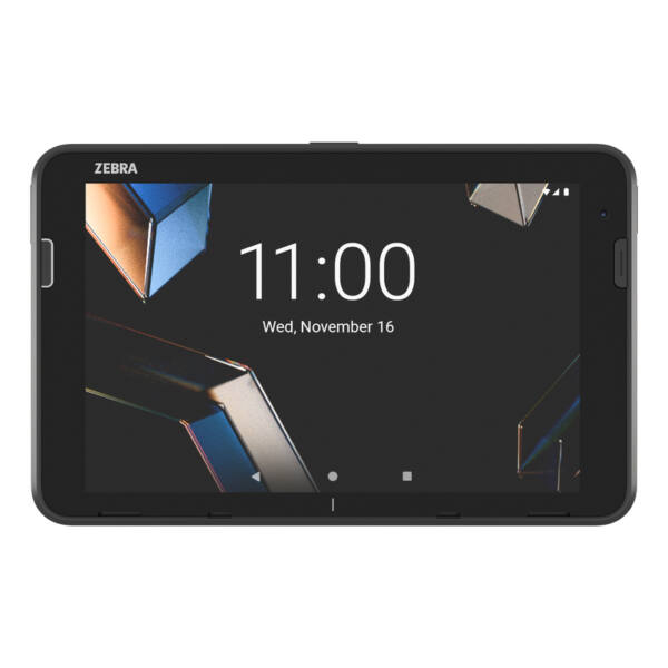 Zebra et401, 2d, sr500, 20. 3 cm (8''), gps, usb-c, bt, wi-fi (wi-fi 7), esim, 5g, nfc, android, gms, rb, schwarz – bild 1