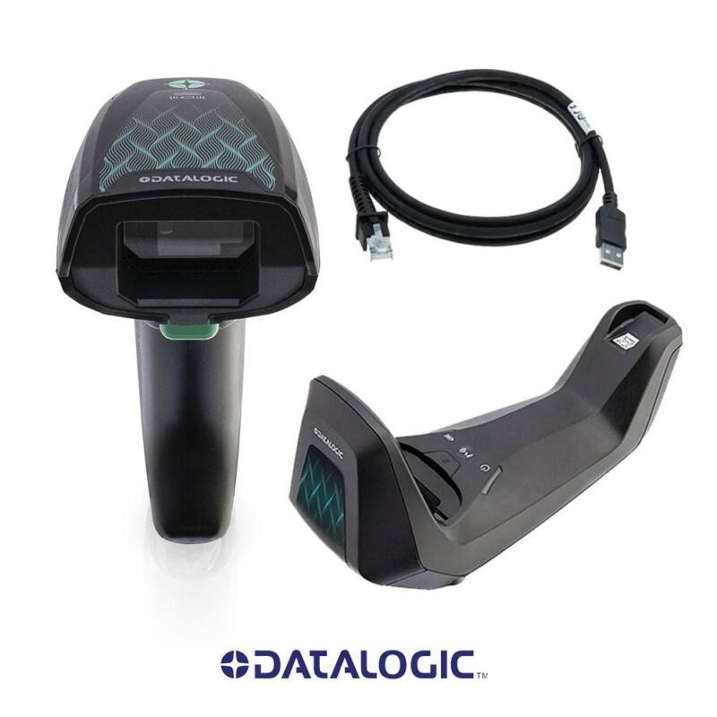 Datalogic gryphon gbt4600, bt, 2d, hp, bt (ble), kit (usb), svart
