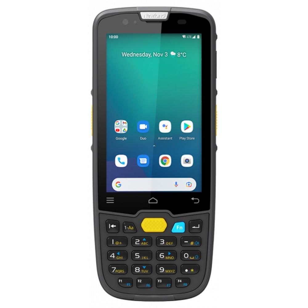 Newland MT6757, 2D, 10.5 cm (4''), GPS, hot-swap, USB-C, BT (BLE, 5.0), Wi-Fi, 4G, NFC, Android, kit, GMS