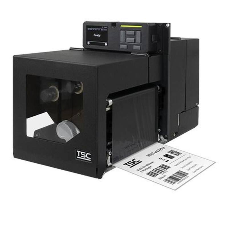Tsc pex-2000-serien, 12 punkter/mm (300 dpi), display, usb, usb host, rs232, ethernet, gpio, kit (usb), svart