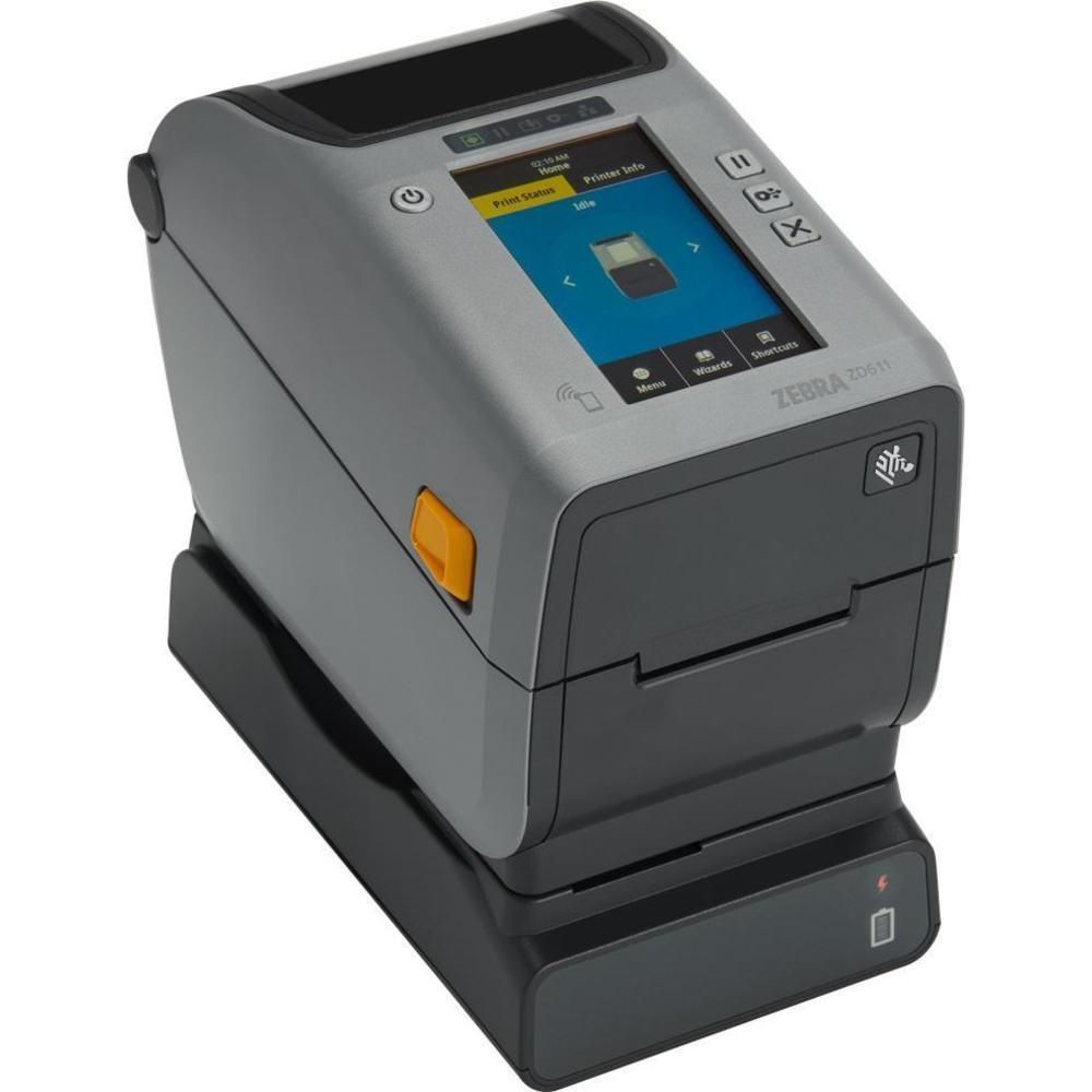 Zebra ZD611, 8 Punkte/mm (203 dpi), Display (Farbe), RFID, EPLII, ZPLII, USB, BT (BLE), Ethernet