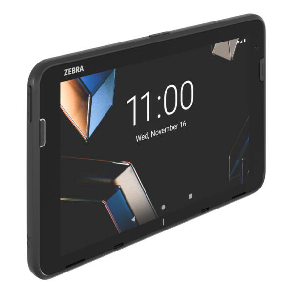 Zebra et401, 2d, sr500, 20,3 cm (8''), gps, usb-c, bt, wi-fi (wi-fi 7), esim, 5g, nfc, android, gms, rb, svart - bild 2
