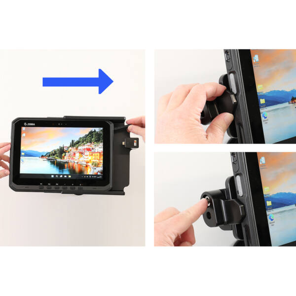 Brodit halterung, schlüsselschloss – bild 4