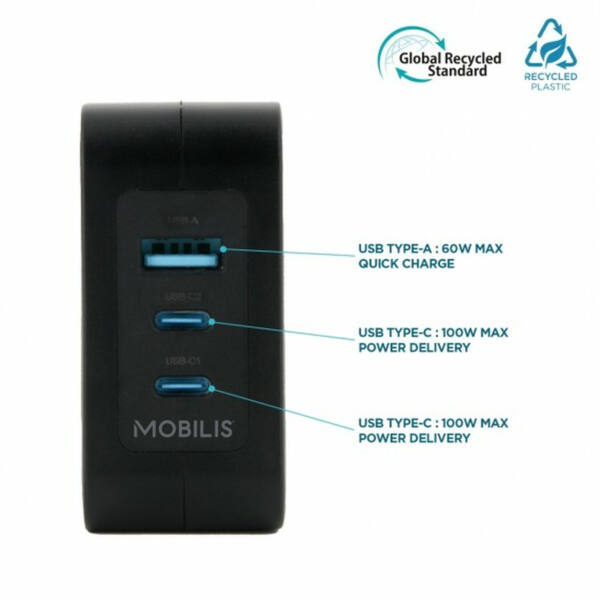 Mobilis fast wall charger, eu – bild 3
