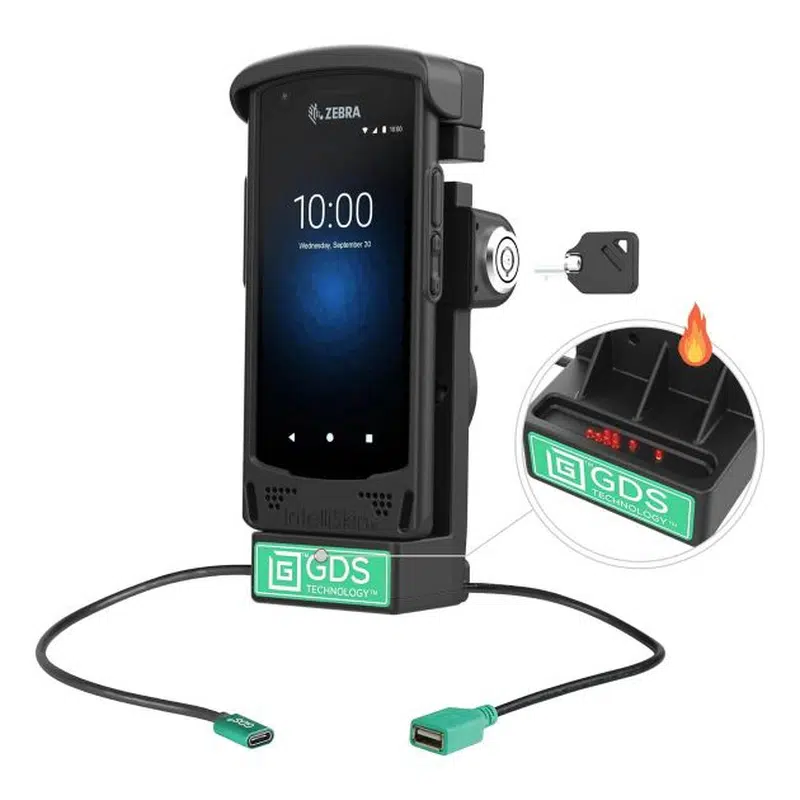 RAM Mounts GDS-hållare (nyckellåsning) för Zebra EC50/55