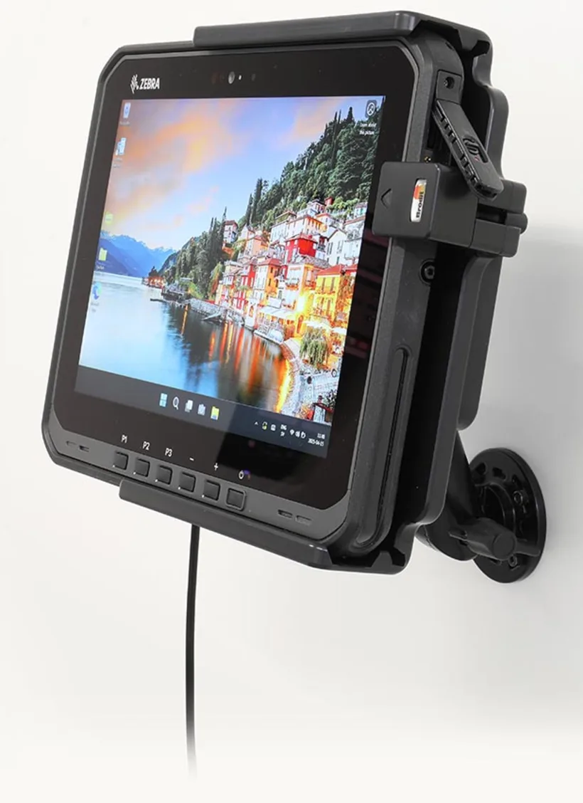 Brodit Holder, Spring-Lock