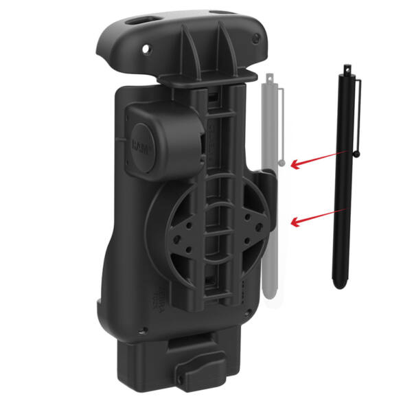 Ram mounts form-fit holder for zebra tc22/27 - image 2