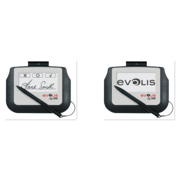Evolis sig100, 10,5 cm (4''), display - bild 2