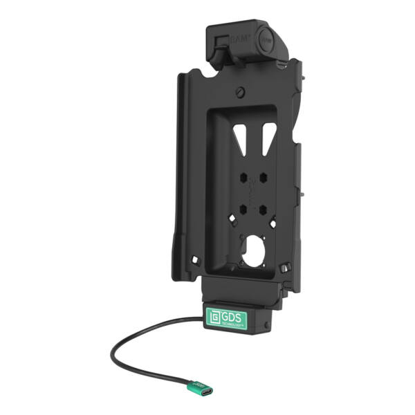 Ram mounts gds tough-dock-hållare (lås) för samsung tab a9+- i intelliskin next gen skyddsfodral – usb-c-kontakt - bild 1
