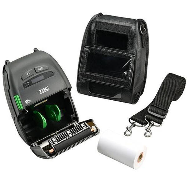 Tsc alpha-30r, premium, usb, bt, wi-fi, nfc, 8 punkter/mm (203 dpi), linerless, display, sort - billede 3