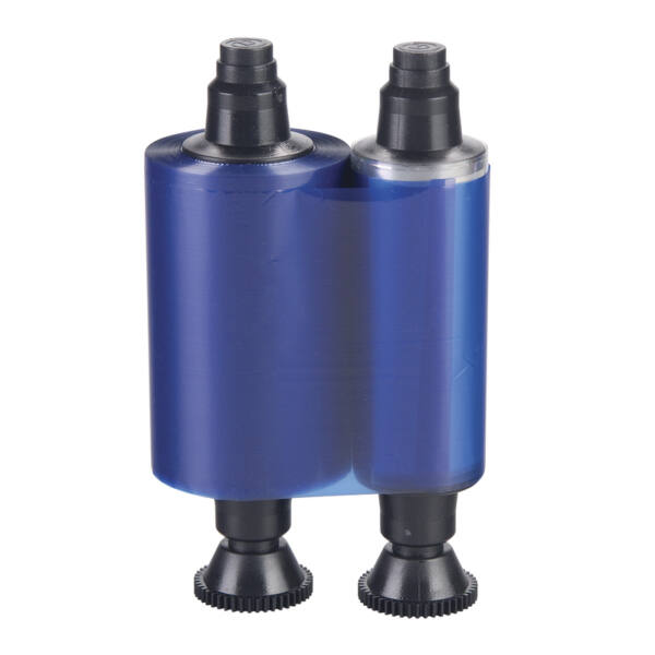 Evolis farbband (monochrom), blau – bild 1