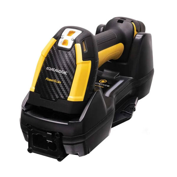 Powerscan pbt9600, bluetooth, high performance, display/16-key keypad, removable battery, usb kit (kit includes scanner pbt9600-dkhprb, cradle bc9630-bt, cable cab-552, power supply 8-0935 and power cord 6003-0940) - image 1