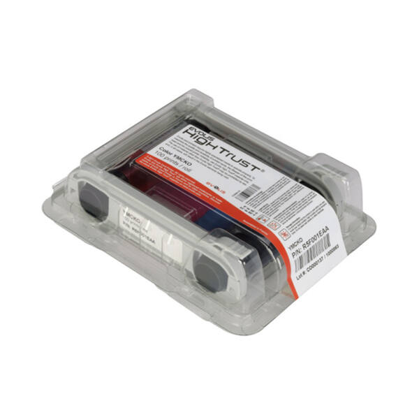 Evolis farbband (halbpanel, ymckoko) – bild 2