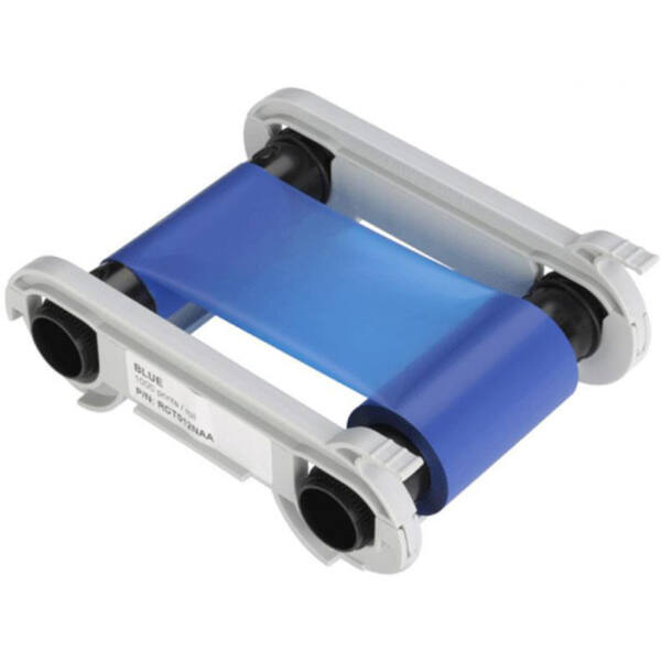 Evolis farbband (monochrom), blau – bild 1