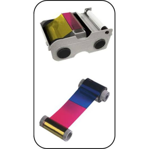 Evolis farbbänder ymcko-k – bild 2