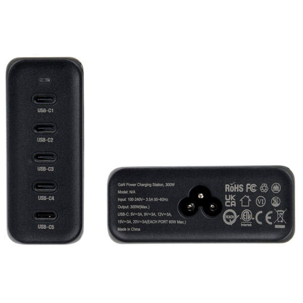 5-port usb-c ladegerät – bild 2