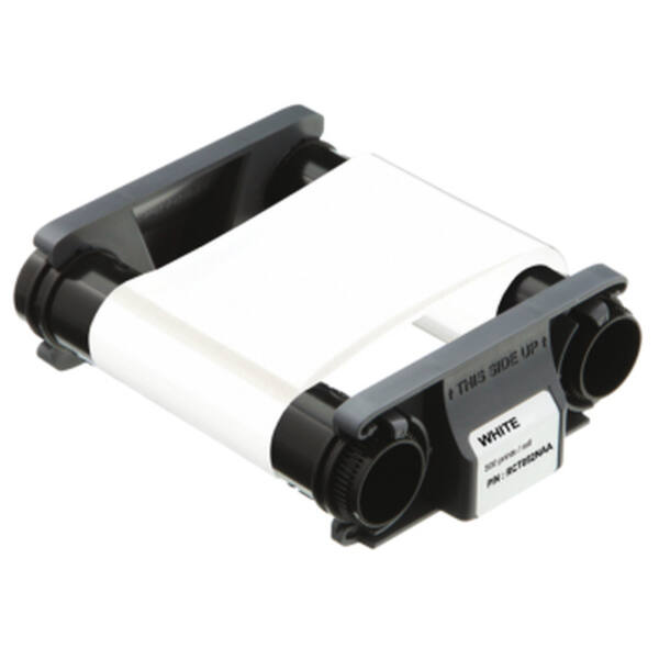 Evolis färgband (monokromt), vitt - bild 1