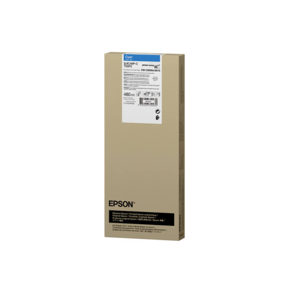 Epson consumable, ink cartridge, cyan - image 2