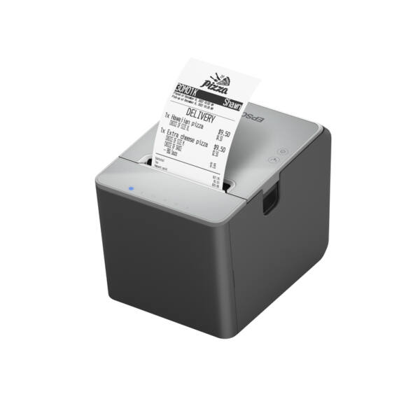 Epson tm-l100, 8 prikker/mm (203 dpi), skæreenhed, linerless, usb, lightning, bt, ethernet, sort - billede 8
