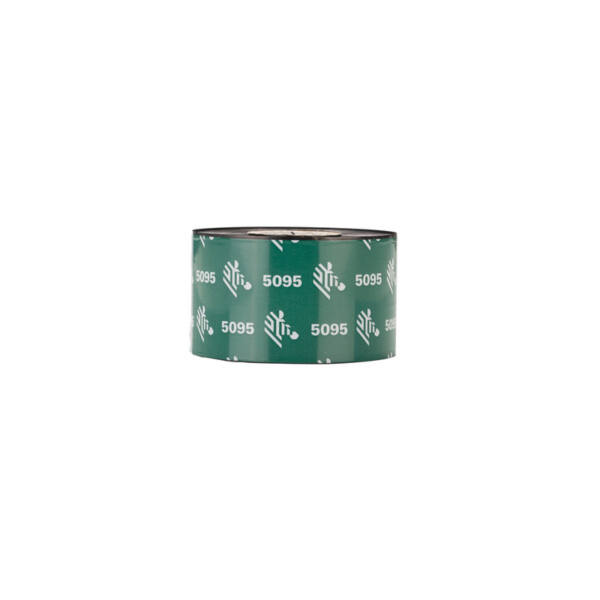 Zebra tt ribbon sort 40 mm. Enhedssalg er en kasse. Antal pr. Kasse er 6 ruller - billede 1