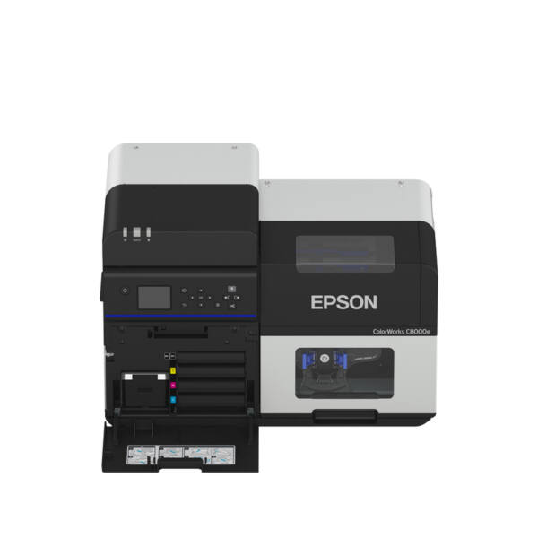 Epson colorworks c8000e, matte black ink, cutter, disp. , usb, ethernet, kit (usb), black, grey - image 5