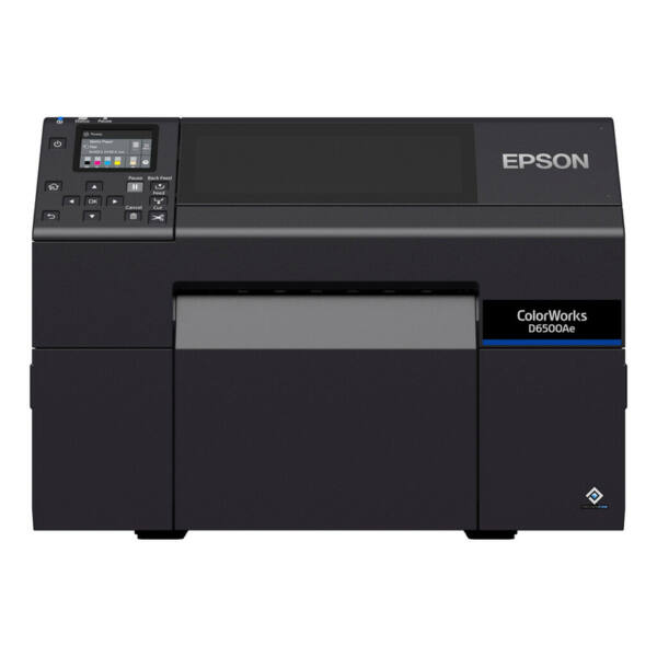 Colorworks d6500 dye ink, cutter, disp. , usb, ethernet, black - image 1